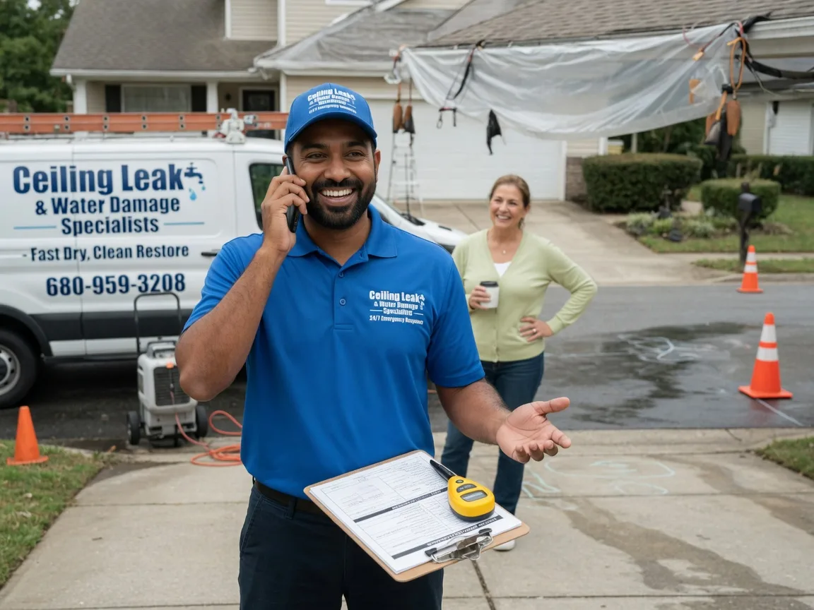 Ceiling Leak Cleanup Gill, MA FAQs